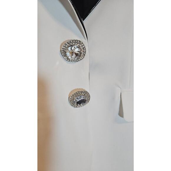 BELLA BARNETT Stunning Large Blazer Dress for Women V Neck - Picture 5 of 7